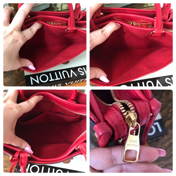 Louis Vuitton Popincourt Pm Cherry color - Picture 7 of 8